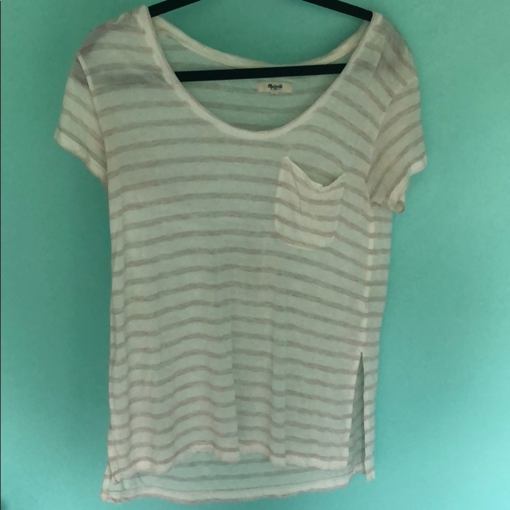 Madewell striped pocket T-shirt